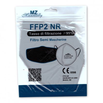 Atemschutzmaske FFP2 NR CE 0598 schwarz 1St.