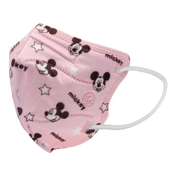 Atemschutzmaske Kindergröße FFP2 Kids NR CE 0370 Mickey pink 1St.