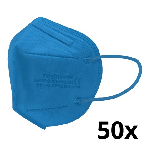 Atemschutzmaske Kindergröße FFP2 ROSIMASK MR-12 NR blau 50St.