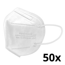 Atemschutzmaske Kindergröße FFP2 ROSIMASK MR-12 NR weiß 50St.