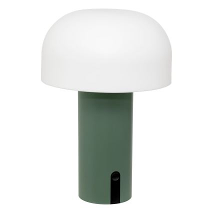 Atmosphera - Aufladbare LED-Outdoor-Tischleuchte mit Touch-Funktion JANY LED/3,7V 22 cm 2200 mAh IP44 grün