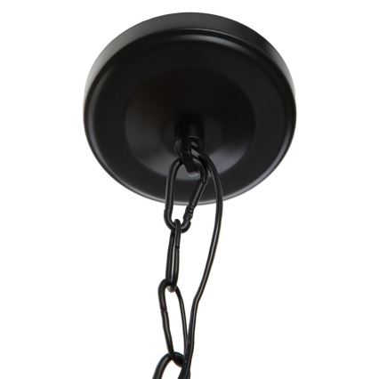 Atmosphera - Hängeleuchte an Kette BASALT 1xE27/25W/230V schwarz