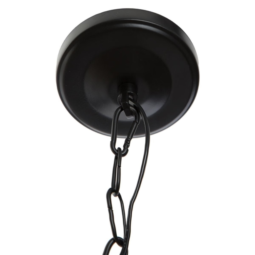 Atmosphera - Hängeleuchte an Kette BASALT 1xE27/25W/230V schwarz
