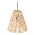 Atmosphera - Hängeleuchte GIADA 1xE27/40W/230V Jute