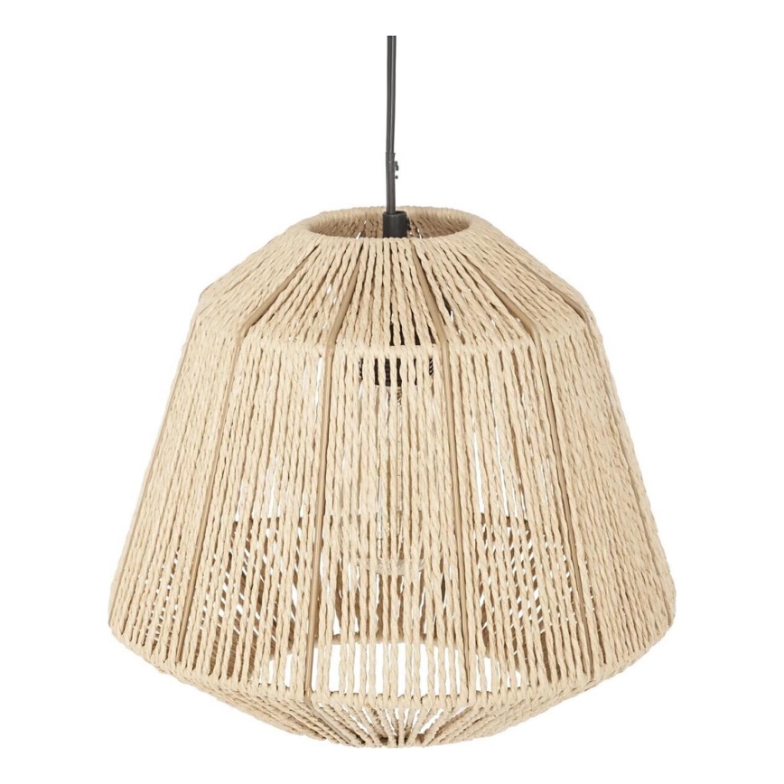 Atmosphera - Hängeleuchte JILY 1xE27/40W/230V Jute beige