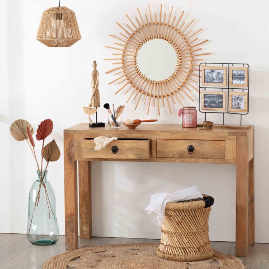 Atmosphera - Hängeleuchte JILY 1xE27/40W/230V Jute beige
