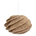 Atmosphera - Hängeleuchte OZAN 1xE27/40W/230V Jute