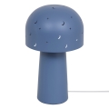 Atmosphera - Kinder-Tischlampe STARRY MUSHROOM 1xE14/25W/230V blau