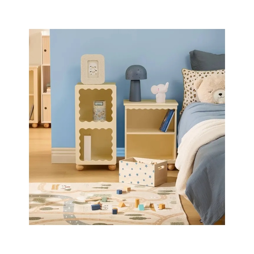 Atmosphera - Kinder-Tischlampe STARRY MUSHROOM 1xE14/25W/230V blau