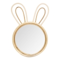 Atmosphera - Kinder-Wandspiegel RABBIT 37x24 cm Bambus