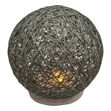 Atmosphera - LED Außenleuchte SCHLANGE LED/3xAA 19,5 cm IP44