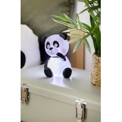Atmosphera - LED-Kinder-Nachtlicht PANDA LED/3xLR44