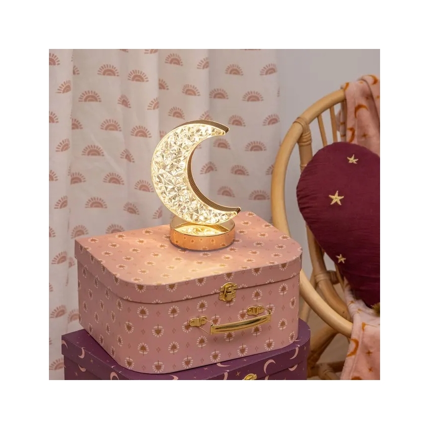 Atmosphera - LED-Kinder-Tischlampe BELLA LED/3xAA