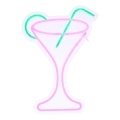 Atmosphera - LED-Neon-Wanddekoration COCTAIL LED/5V