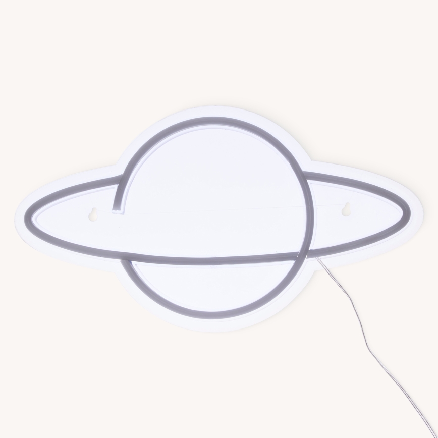 Atmosphera - LED-Neon-Wanddekoration PLANET LED/5V