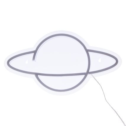 Atmosphera - LED-Neon-Wanddekoration PLANET LED/5V
