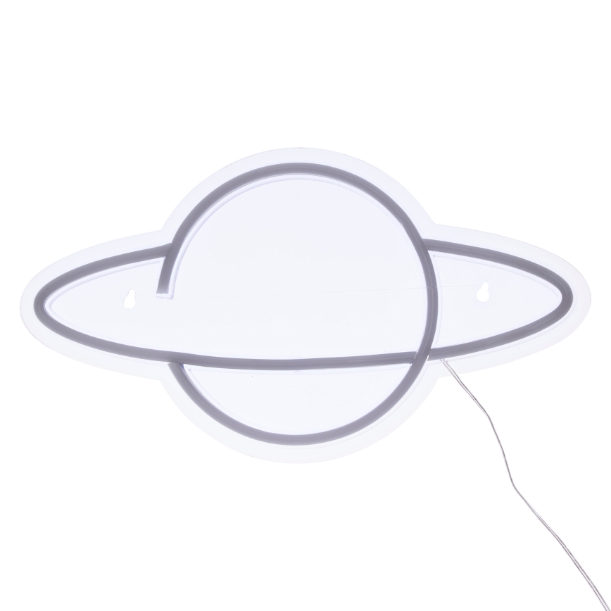 Atmosphera - LED-Neon-Wanddekoration PLANET LED/5V