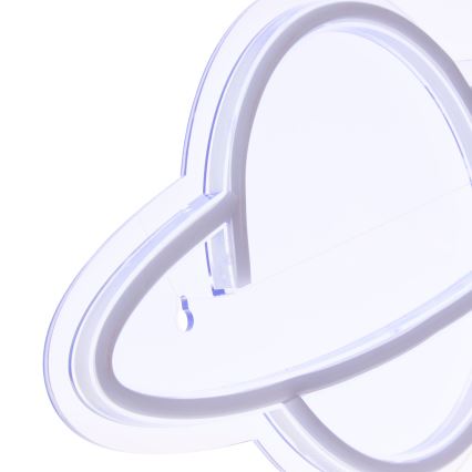 Atmosphera - LED-Neon-Wanddekoration PLANET LED/5V