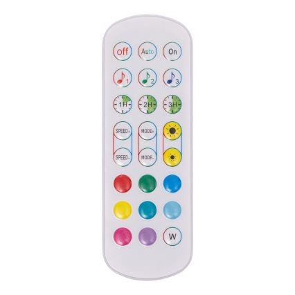 Atmosphera - Dimmbare LED-RGB-Stehleuchte BIENE LED/230V + Fernbedienung