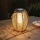 Atmosphera - LED-Solarlaterne GINA LED/1,2V 800 mAh IP44 Jute