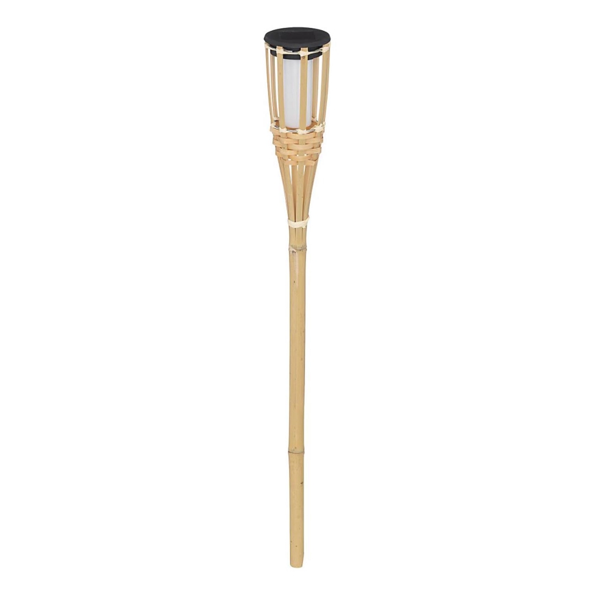 Atmosphera - LED-Solarleuchte MACEO LED/1,2V 300 mAh IP44 Bambus
