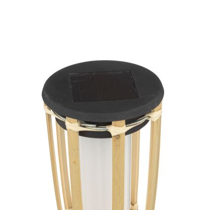 Atmosphera - LED-Solarleuchte MACEO LED/1,2V 300 mAh IP44 Bambus