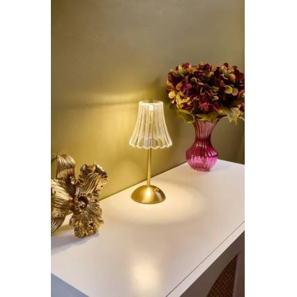 Atmosphera - LED dimmbare, mit Touch-Bedienung wiederaufladbare Schreibtischlampe ANETH LED/3,7V 1800 mAh