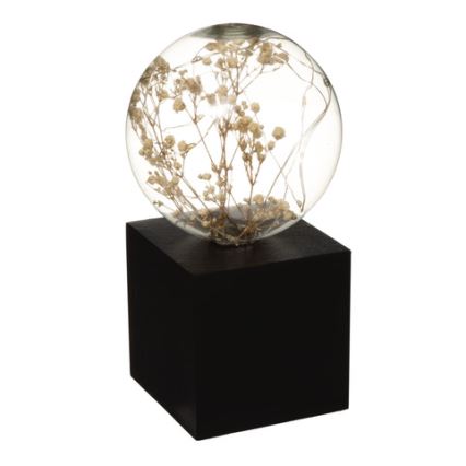 Atmosphera - LED-Tischlampe MICRO LED/2xAAA Anthrazit