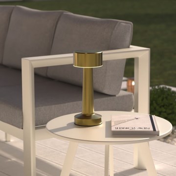 Atmosphera - LED wiederaufladbare Outdoor-Tischlampe mit Touch-Funktion HALTO LED/3,7V 1800 mAh IP44