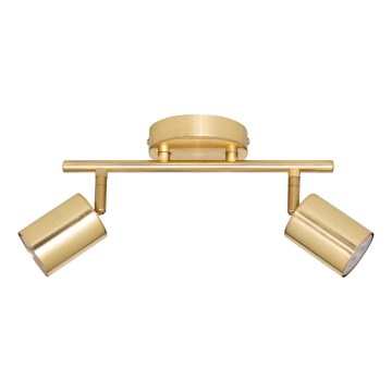Atmosphera - Spotleuchte VICO 2xGU10/25W/230V goldfarben