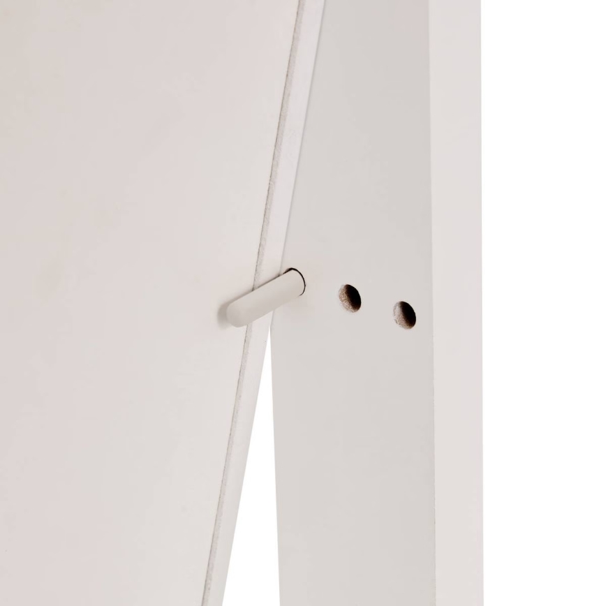 Atmosphera - Standspiegel mit Schmuckfach LEXY 158x38 cm weiß