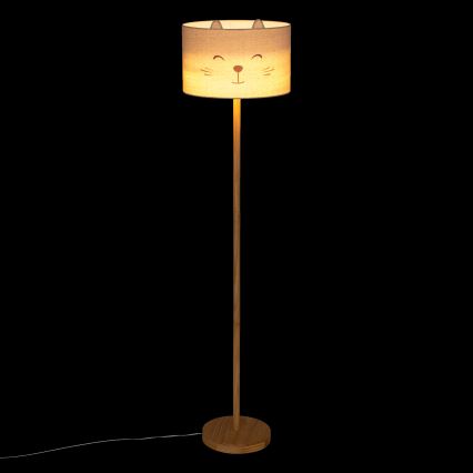 Atmosphera - Stehlampe für Kinder FÉLIX 1xE27/40W/230V Katze