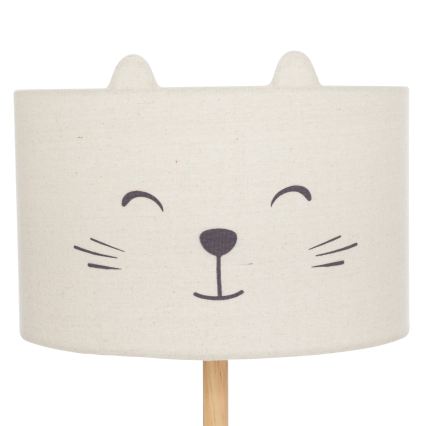Atmosphera - Stehlampe für Kinder FÉLIX 1xE27/40W/230V Katze