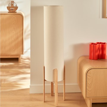 Atmosphera - Stehlampe KEYAH 1xE27/25W/230V Kautschukbaum
