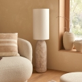 Atmosphera - Stehlampe KEYAH 1xE27/40W/230V grau