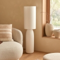 Atmosphera - Stehlampe KEYAH 1xE27/40W/230V weiß