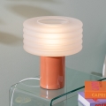 Atmosphera - Tischlampe ASTI 1xE27/60W/230V ziegelrot