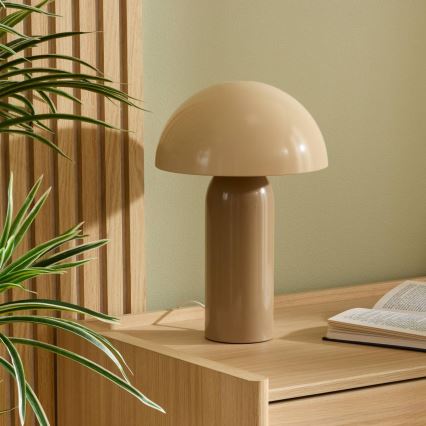 Atmosphera - Tischlampe LITO 1xE14/6W/230V beige