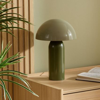 Atmosphera - Tischlampe LITO 1xE14/6W/230V khaki