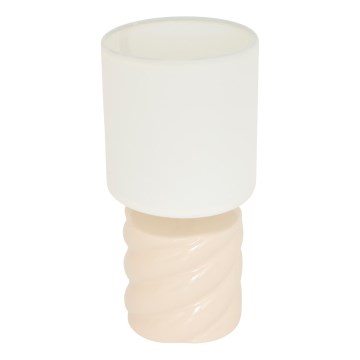 Atmosphera - Tischlampe NOLY 1xE14/40W/230V beige