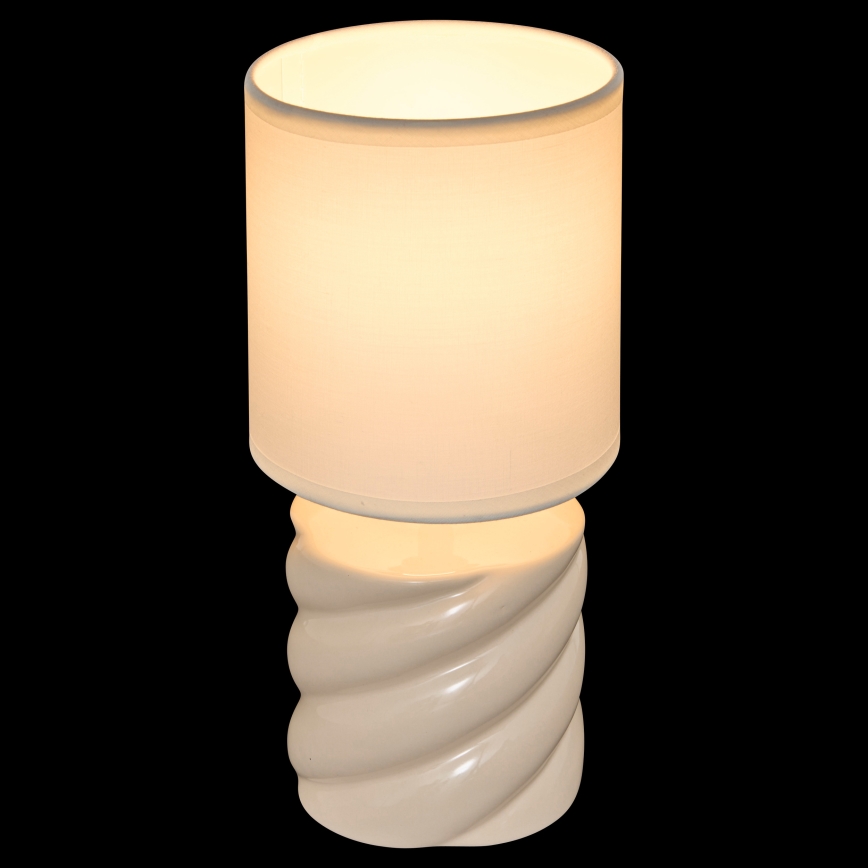 Atmosphera - Tischlampe NOLY 1xE14/40W/230V beige