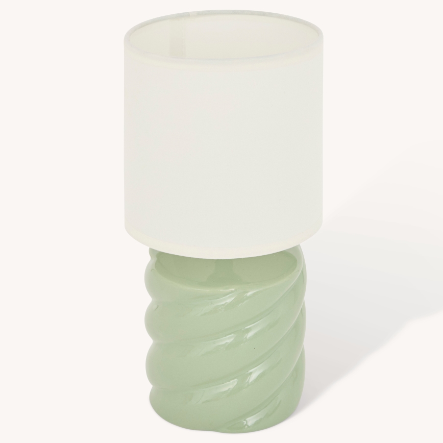 Atmosphera - Tischlampe NOLY 1xE14/40W/230V grün