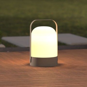 Atmosphera - Tragbare LED-Tischleuchte für den Außenbereich JERTA LED/2xAA IP44