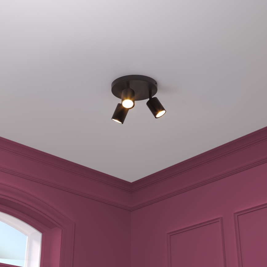 Atmosphera - VICO bodové svítidlo 3xGU10/25W/230V, černá