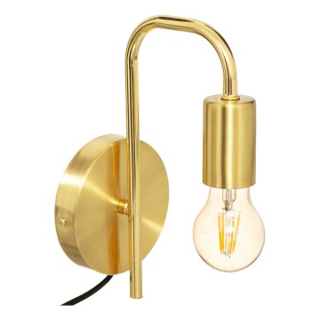 Atmosphera - Wandleuchte KELI 1xE27/40W/230V golden