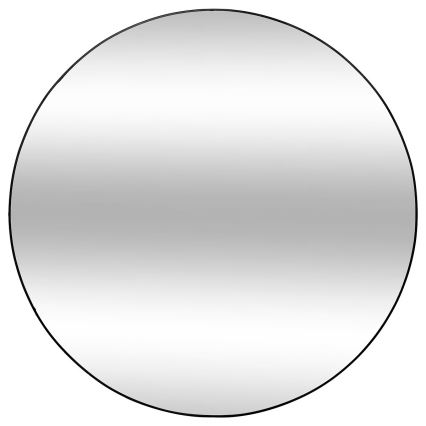 Atmosphera - Wandspiegel ALICE d 110 cm schwarz