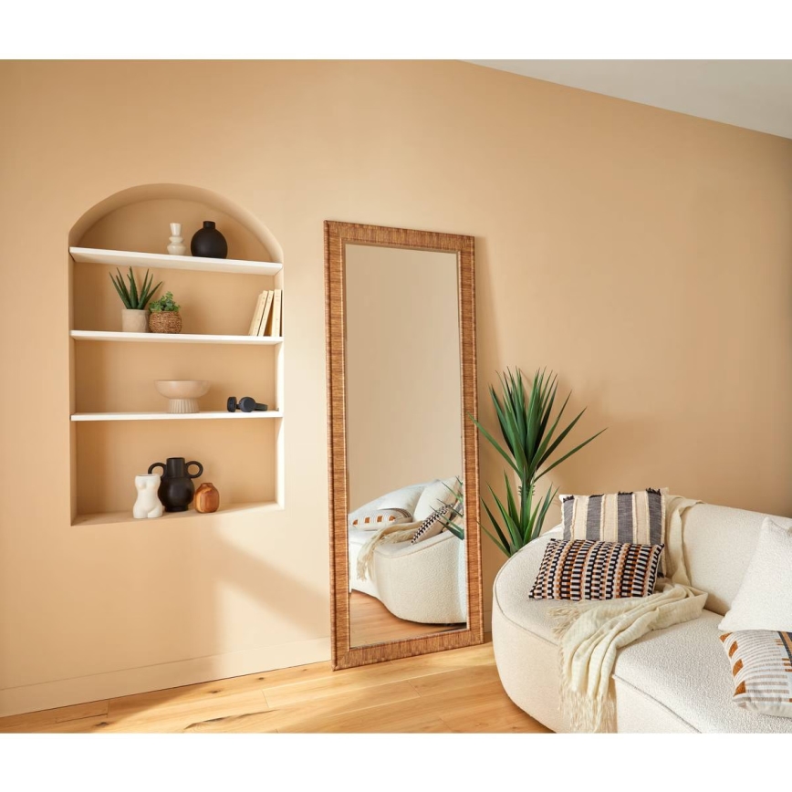 Atmosphera - Wandspiegel THEA 194,5x71,5 cm braun