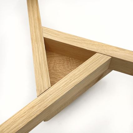 Aufbau-Deckenleuchte ANTONIO 3xG9/5W/230V Eiche/Weiß