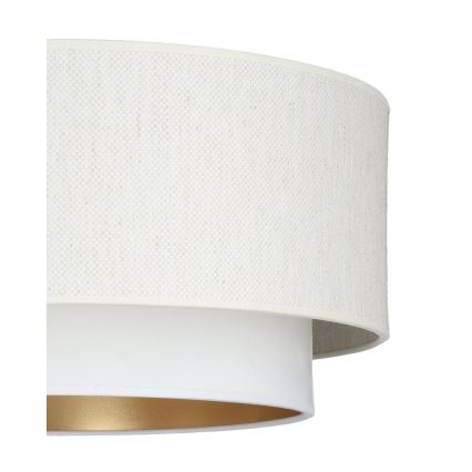 Aufbau-Deckenleuchte NATIA 1x E27/60W/230V, Ø 45 cm, weiß