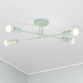 Aufbau-Kronleuchter CAMBRIDGE 4xE27/15W/230V grün